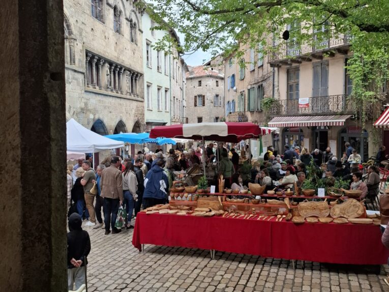 Saint Antonin Noble Val Sunday market